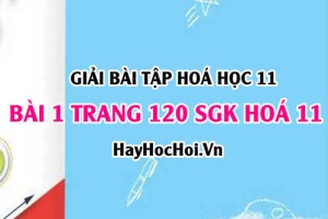 Giải bài 1 trang 120 SGK Hoá 11: Tính chất hoá học của Xicloankan